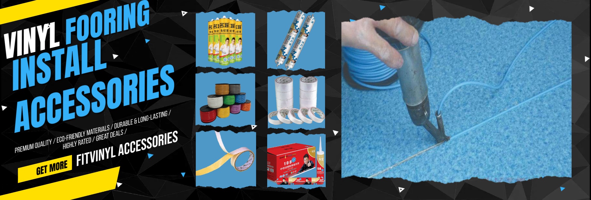 vinyl flooring install accessories