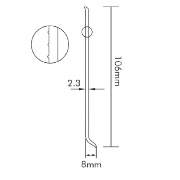PVC soft skirting S106-A