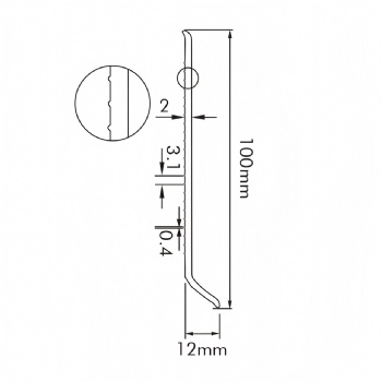 PVC soft skirting S100-N