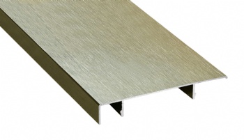 JDB Aluminum Alloy Skirting Board with Clip-on Base