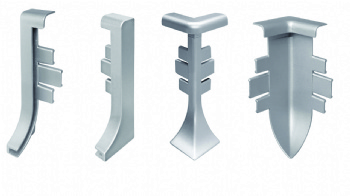 Aluminum Alloy Wall-Mounted Backing Plate Series JL80-C2 Model (Flat Edge)