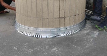 Aluminum Alloy Wall-Mounted Backing Plate Series JL100-Stamped B2BH