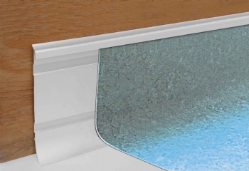 Aluminum Alloy Wall-Mounted Backing Plate Series JL100C2 Model (Beveled Edge)  JL100C2B Thin Version