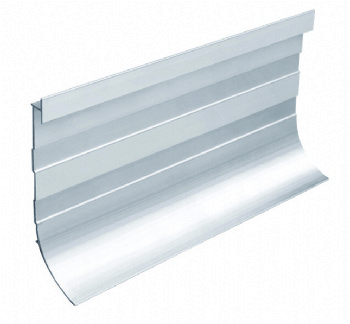 Aluminum Alloy Wall-Mounted Backing Plate Serie JL80-YH Silver Oxides （Wall Panel with a Thickness of 5-8mm）