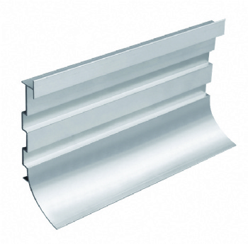 Aluminum Alloy Wall-Mounted Backing Plate Serie JL80-YH Silver Oxides （Wall Panel with a Thickness of 5-8mm）