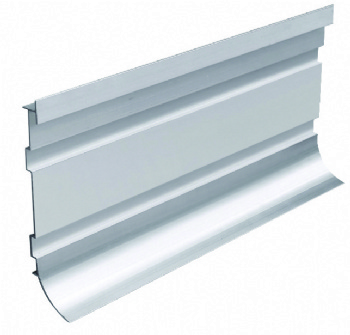 Aluminum Alloy Wall-Mounted Backing Plate Serie JL100-YH Silver Oxides （Wall Panel with a Thickness of 5-8mm）