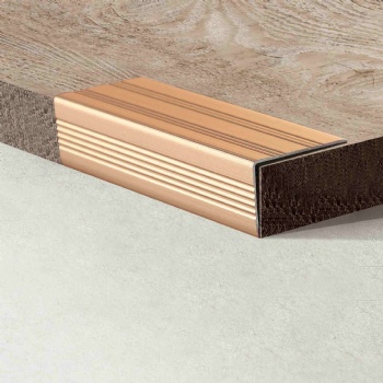 Pure aluminum alloy 7-shaped stair edge trim series JF2X3-Y/T/X Right Angle