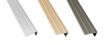 Pure aluminum alloy 7-shaped stair edge trim series JF2X3A-Y/T/X Right Angle