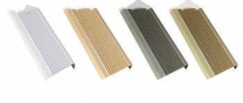 Pure aluminum alloy 7-shaped stair edge trim series Product: JF2X4.0-Y/T/X/GT