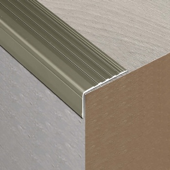 Pure aluminum alloy 7-shaped stair edge trim series JF2X4.0B-Y/T/X/H010