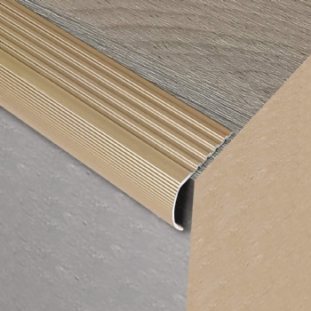 Pure aluminum alloy 7-shaped stair edge trim series JF2.8X3C-Y/T/X