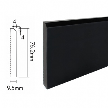PVC skirting S76-D