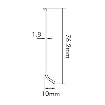 1 PVC skirting S76-I